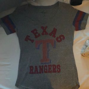 Texas Rangers V-Neck Tee